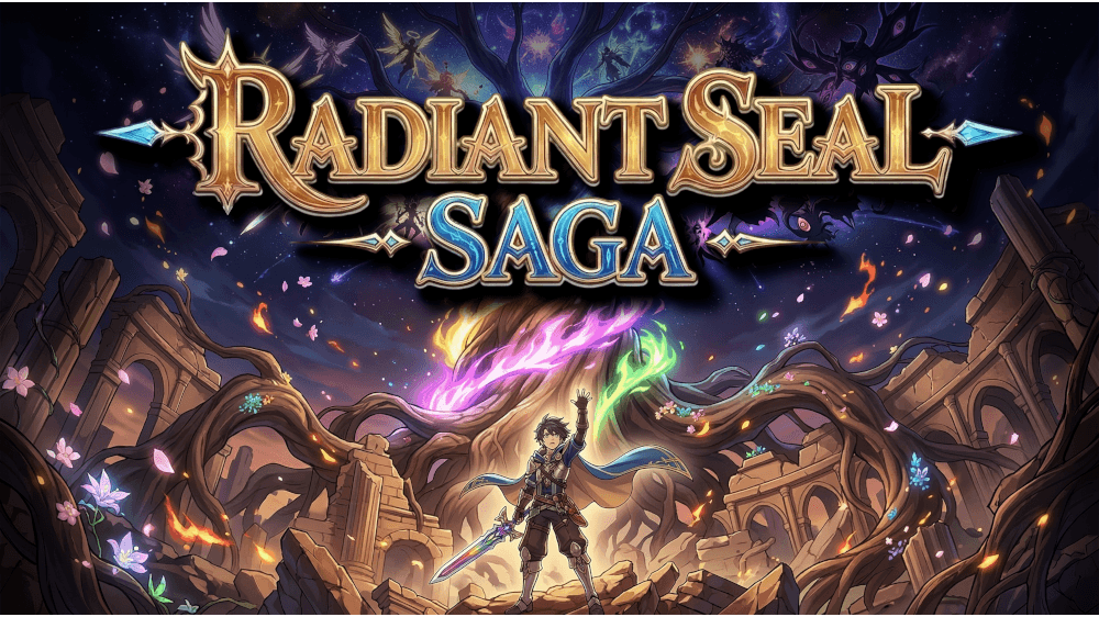 Radiant Seal Saga: A tactical role-playing JRPG style game!