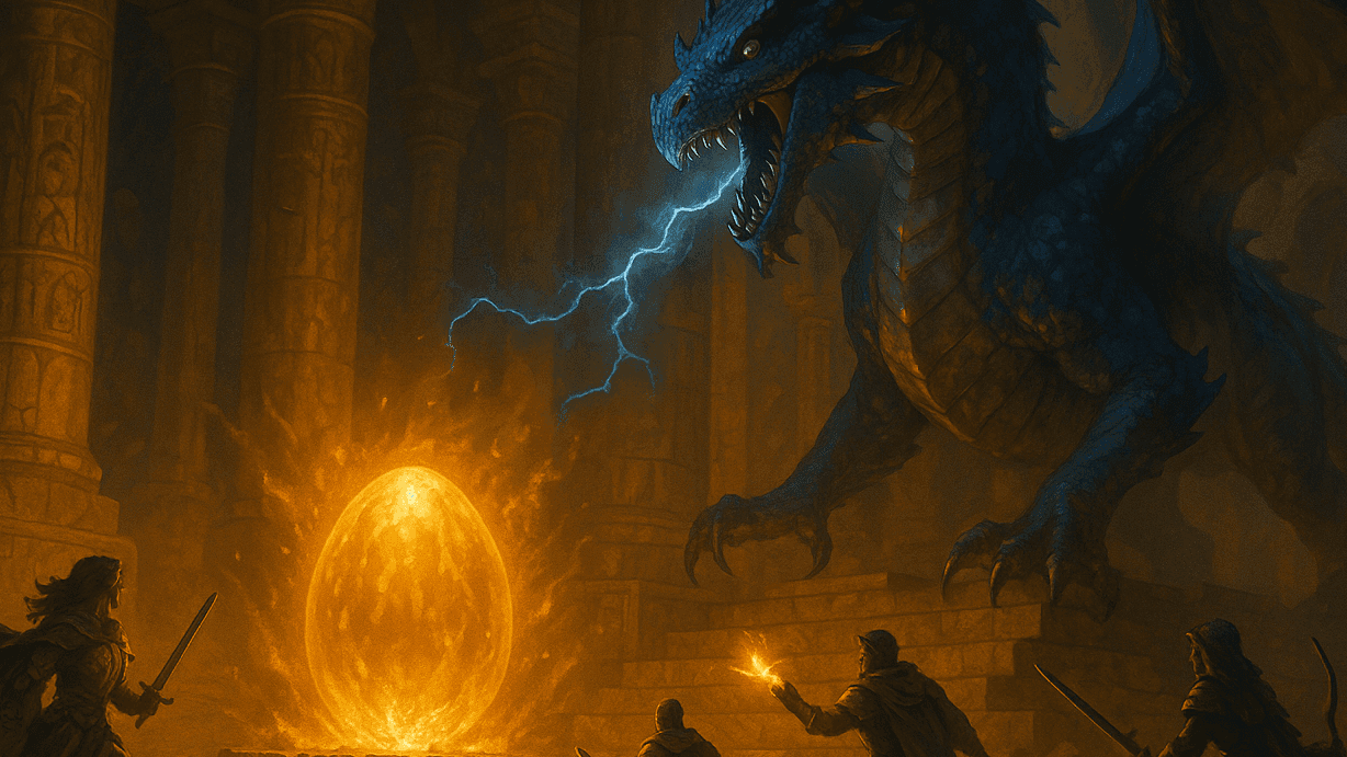 Dragon Delves: The Secret of the Brazen Egg