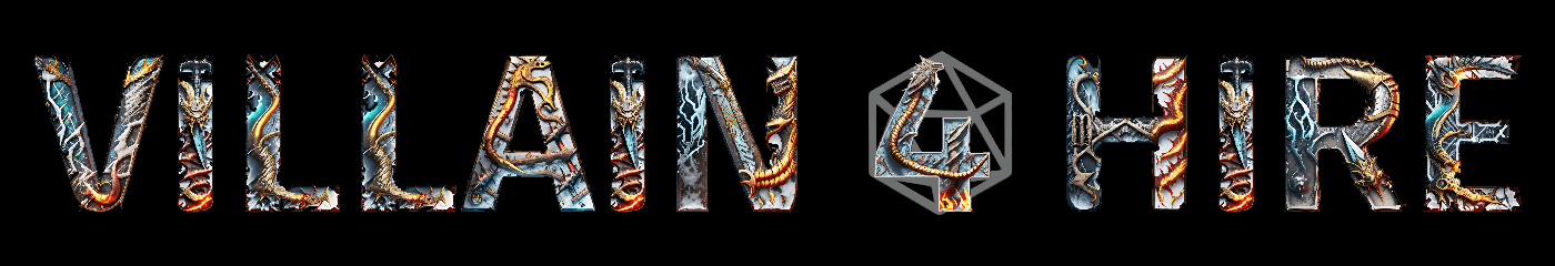 Villain 4 Hire banner