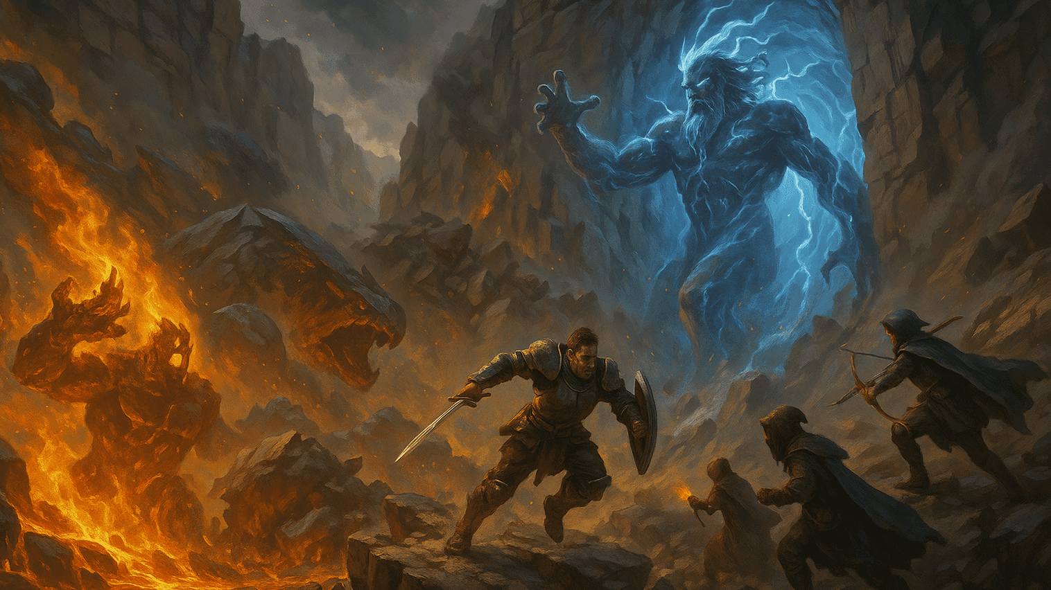 The Rift Unleashed — Epic Elemental Chaos One-Shot