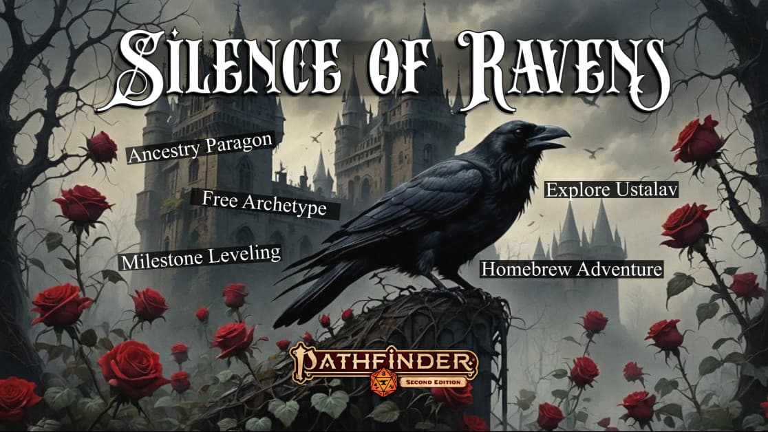 🐦‍⬛ The Silence of Ravens || Gothic Horror Adventure 🐦‍⬛