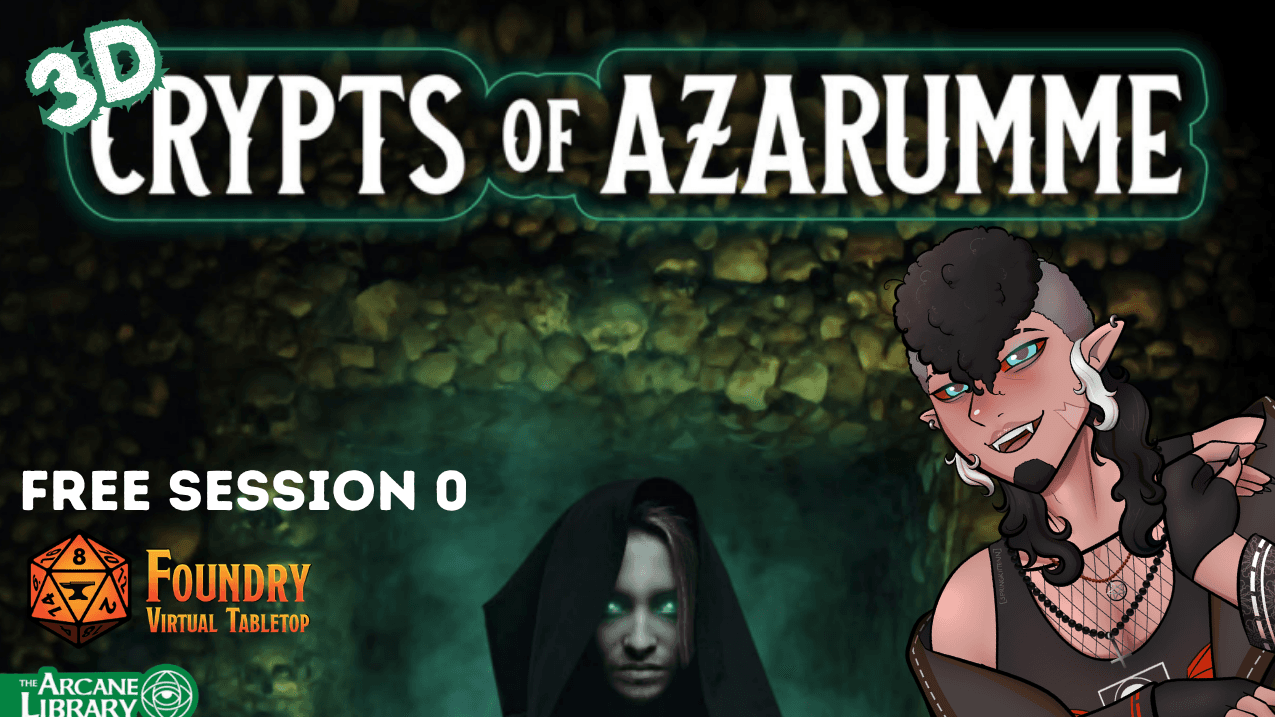 Crypts of Azarumme - DnD 5e beginner friendly - 3rd Level