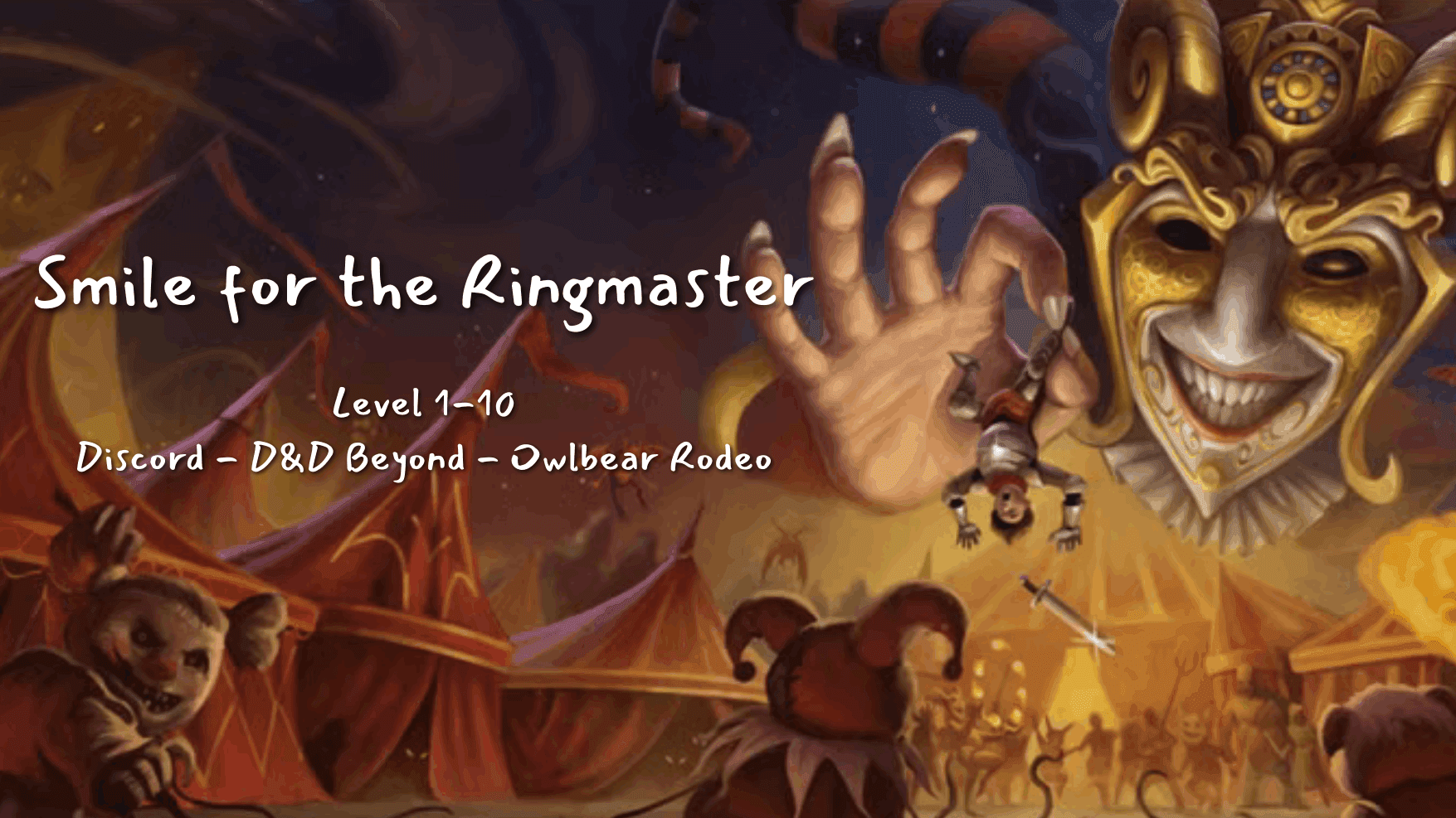 Smile for the Ringmaster | A Dark Carnival Horror (Heckna 5e)