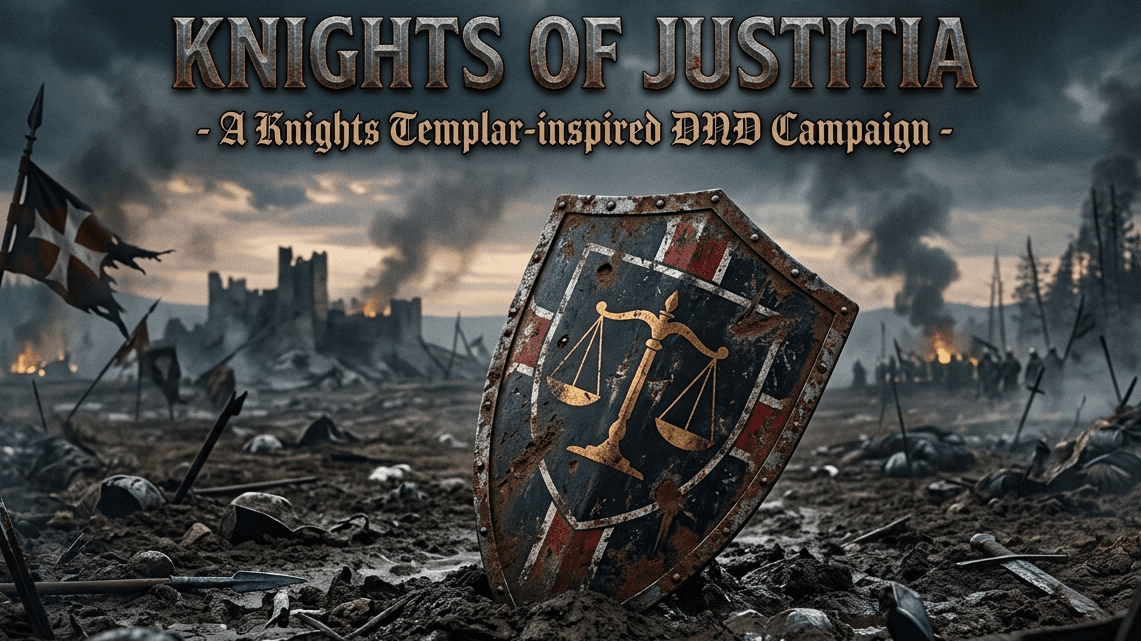 Knights of Justitia (A Knights Templar-Inspired DND Campaign)