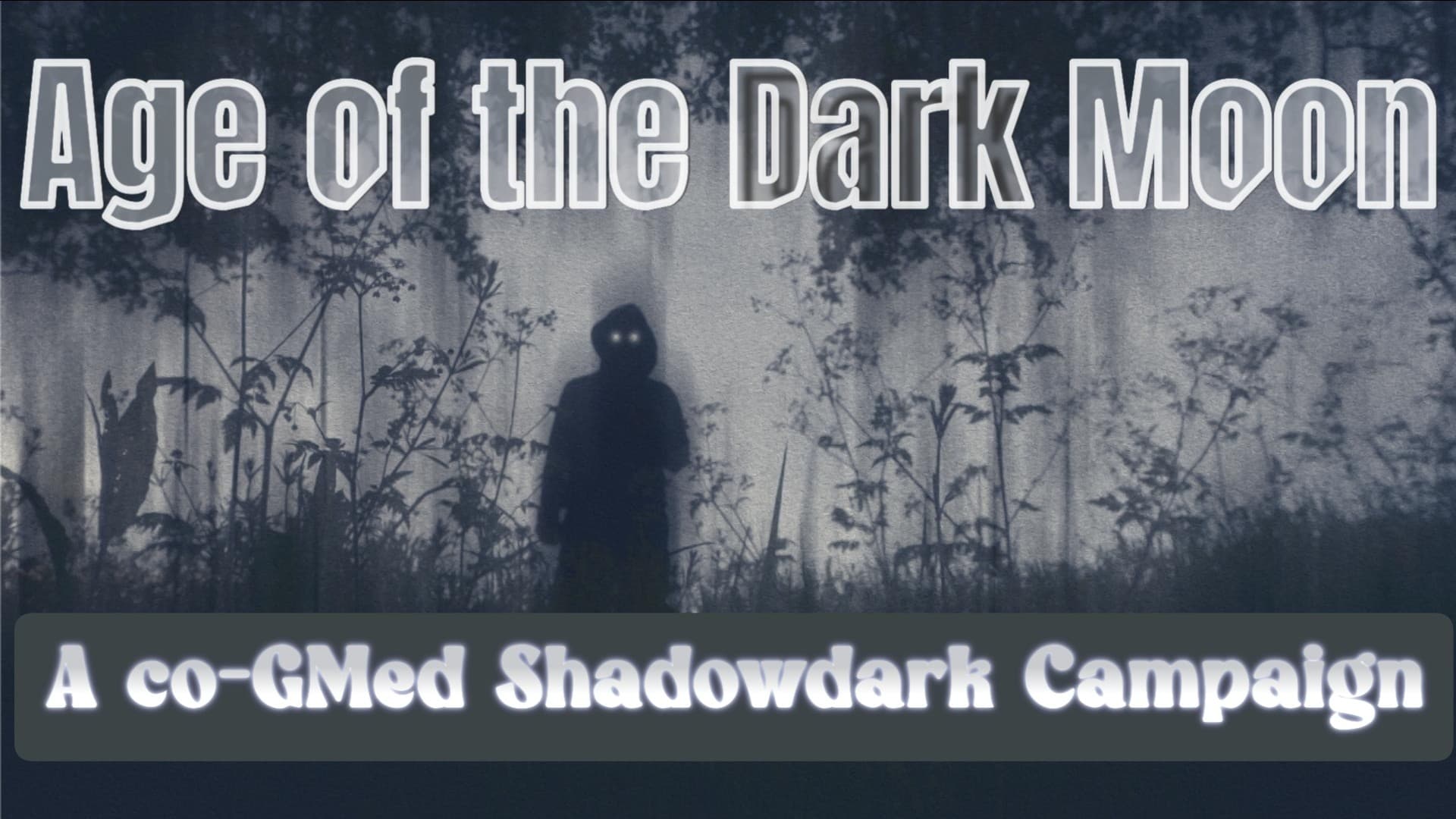 The Age of the Dark Moon - a Co-GMed Campaign