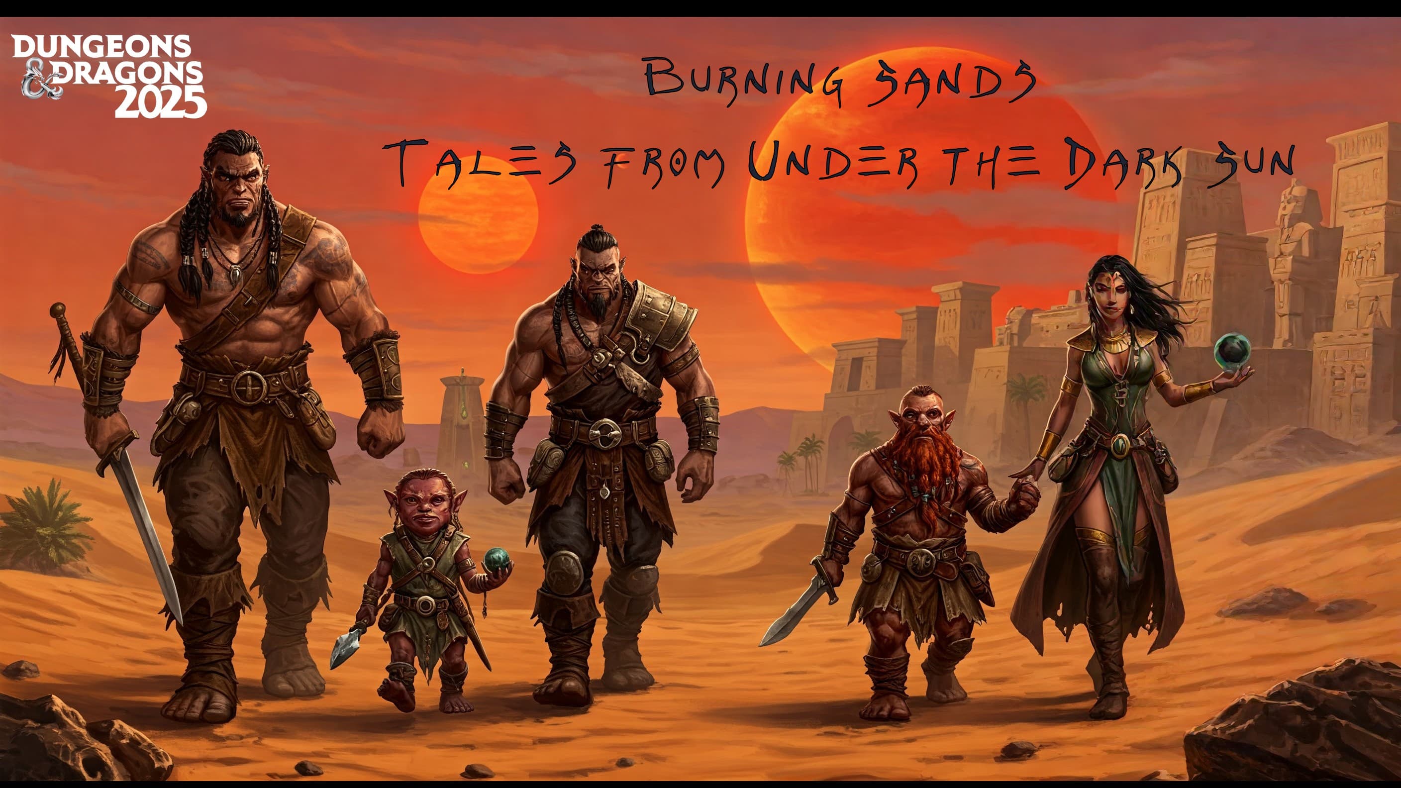 Burning Sands - A 5e Dark Sun campaign