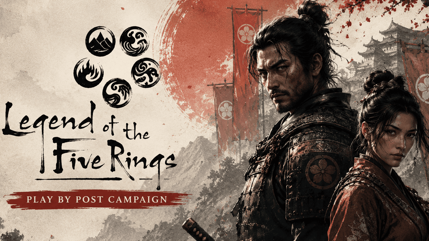 🏯 Secrets of the Winter Court ⚔️ NSFW 🌸 L5R Solo PBP