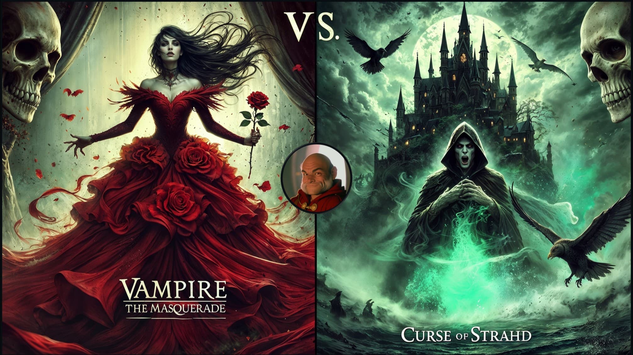 Vampire the Masquerade vs. Curse of Strahd | 3x Sessions Story