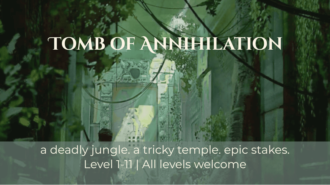 Deadly Jungle Adventures ☠️🦖 Tomb of Annihilation DnD 2024/14