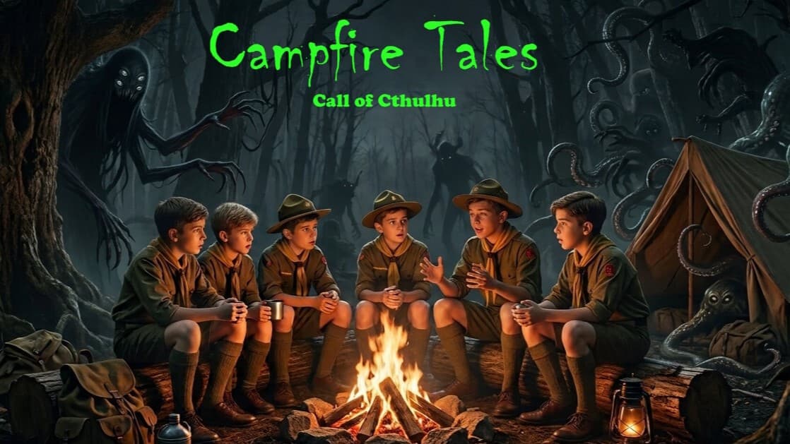 CoC - Campfire Tales - Scouts Against Cthulhu!