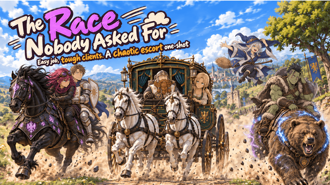 The Race Nobody Asked For | Roleplay-Focused Lvl 5 | Open to Al