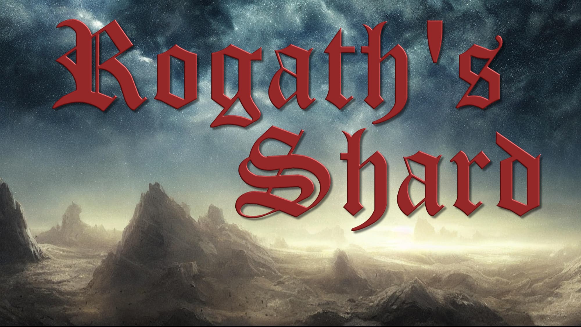 Rogath's Shard: A lvl 3-10 mythic noir campaign