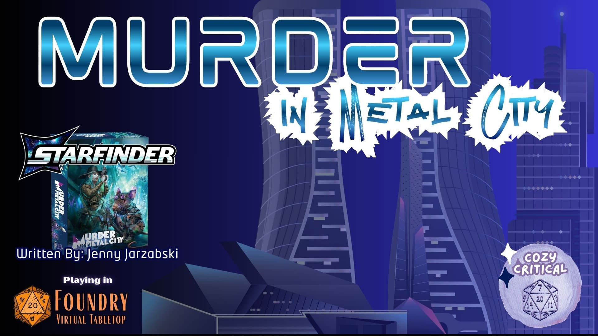 Murder in Metal City: Learn to Play Starfinder 2E