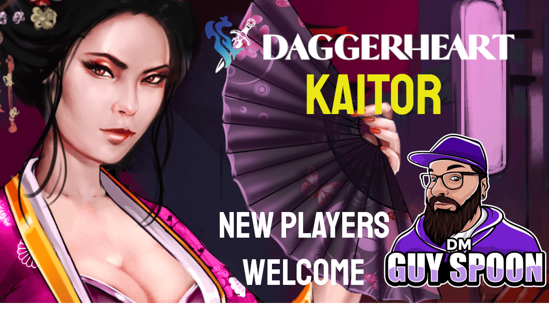 Daggerheart: Kaitor, 🏳️‍🌈 First 2 sessions FREE