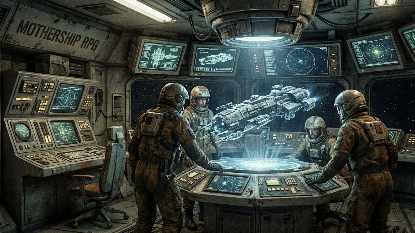 Mothership 1e Sci-fi Horror Campaign