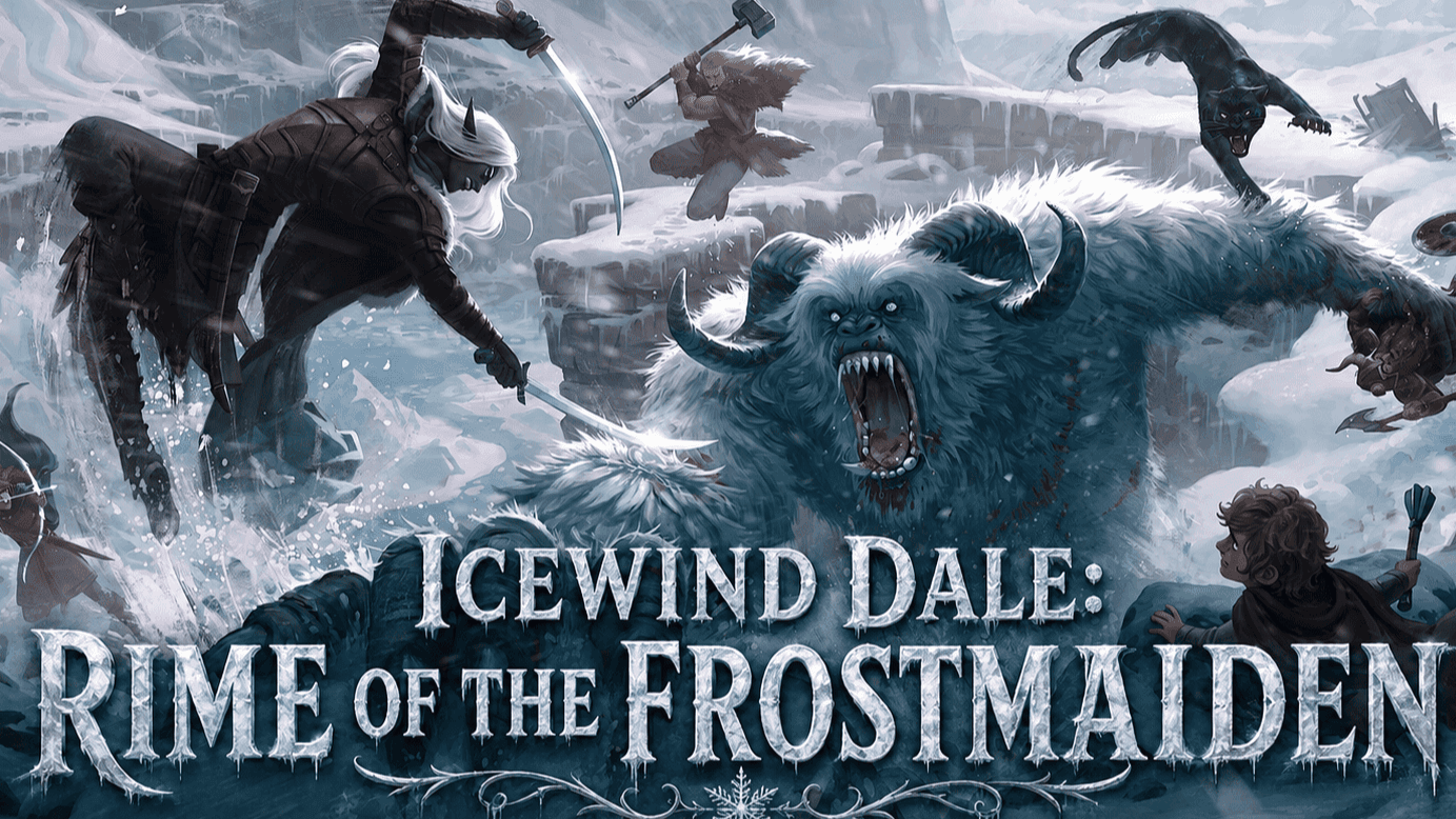 D&D 5E | Rime of the Frostmaiden! | New Players Welcome!