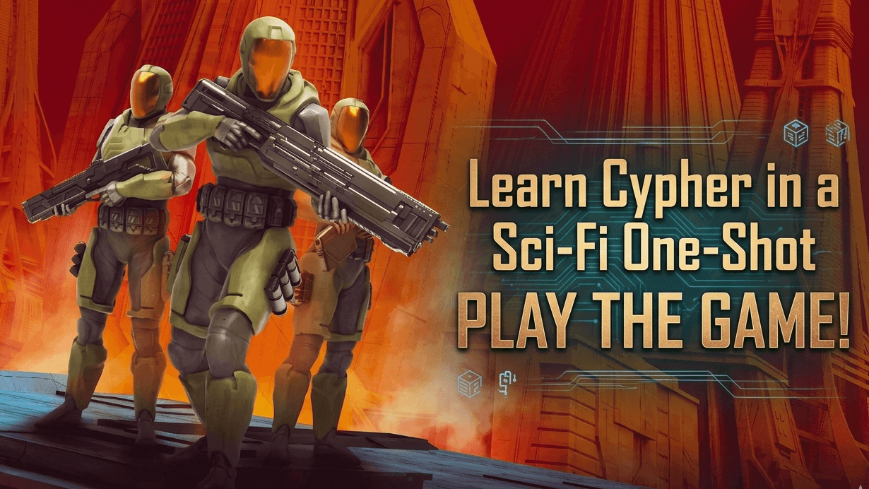 Crack the Cypher System-Learn the new rules.-Sci-Fi One-Shot