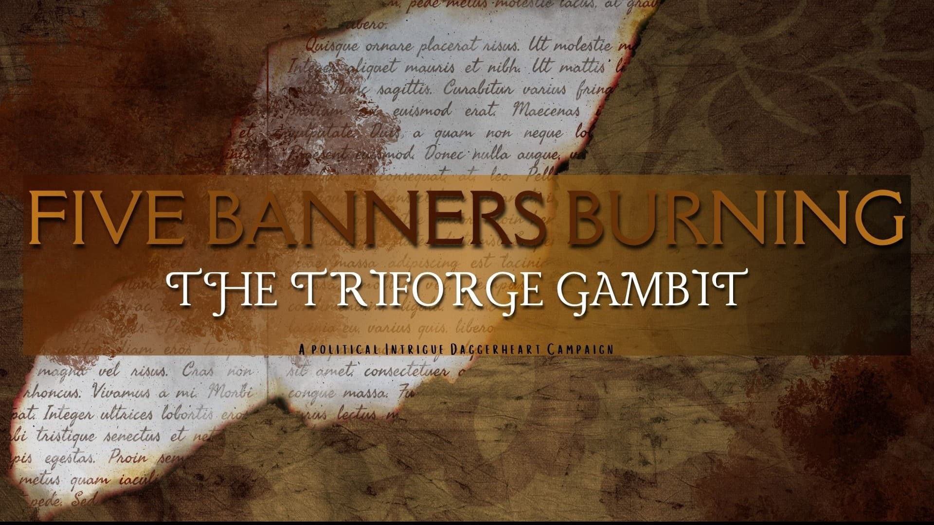 DAGGERHEART: Five Banners Burning: The Triforge Gambit || 🏳️‍🌈