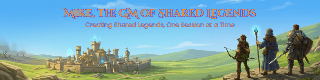 Mike, the GM of Shared Legends banner