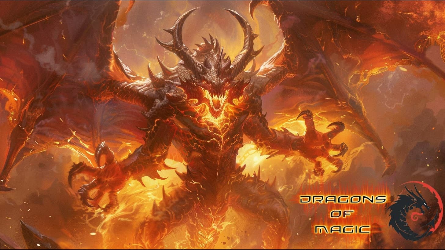 Dragons of Magic - The Demonic Dragon (lvl 20 One Shot)