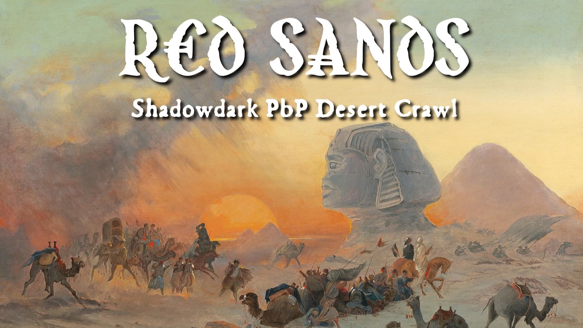 Red Sands: A Shadowdark Hexcrawl | Swashbuckling Desert Fantasy!