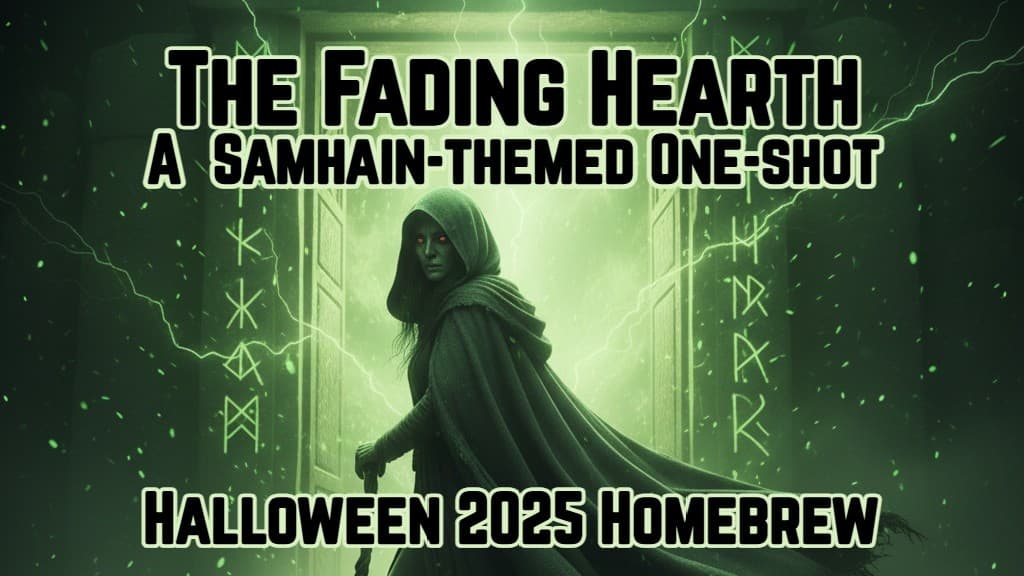 The Fading Hearth: A Samhain (Halloween) One-Shot