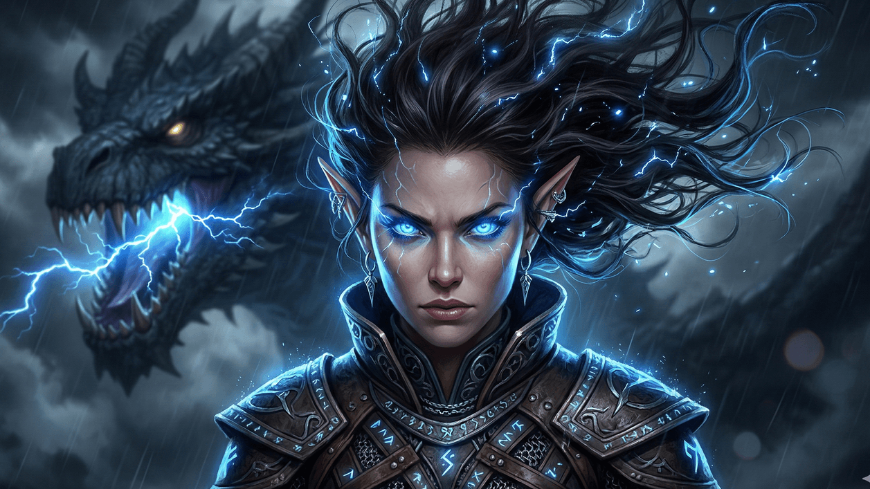 Kill the blue dragon Stormclaw deep inside his lair | High-Level