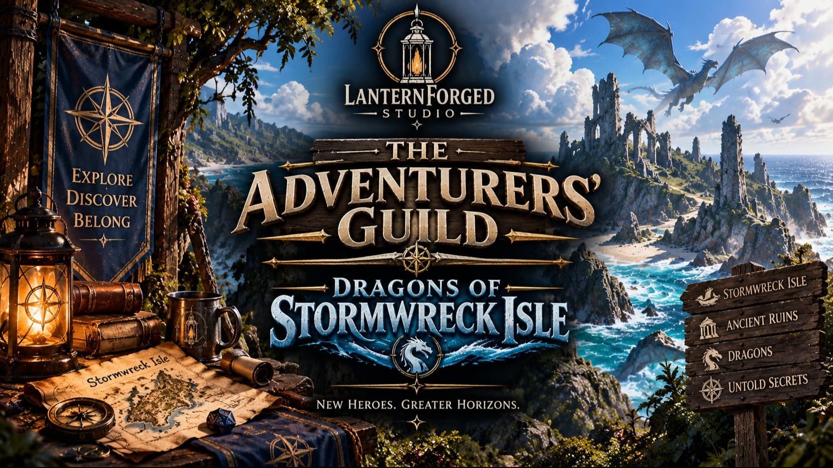 Adventurers Guild / Dragons of Stormwreck Isle