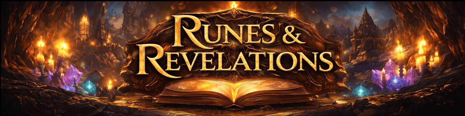 Runes and Revelations banner