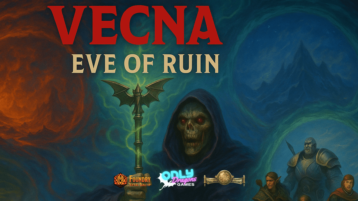 Vecna Eve of Ruin🦹 Beginners Welcome 💚2024 PHB Updates📢📢