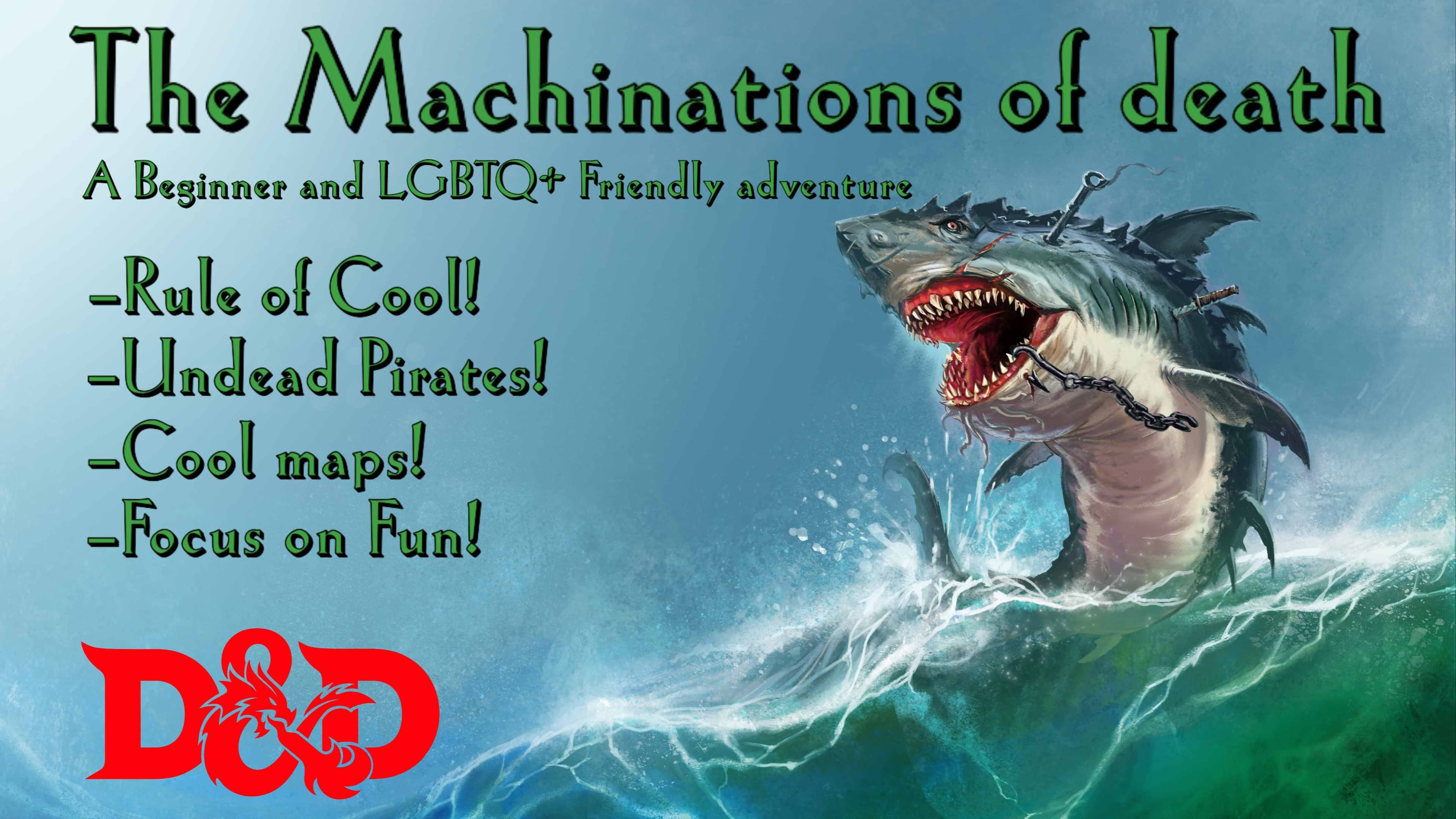 Machinations of Death(D&D 5e 2024)(Beginner and LGBTQ+ Friendly)