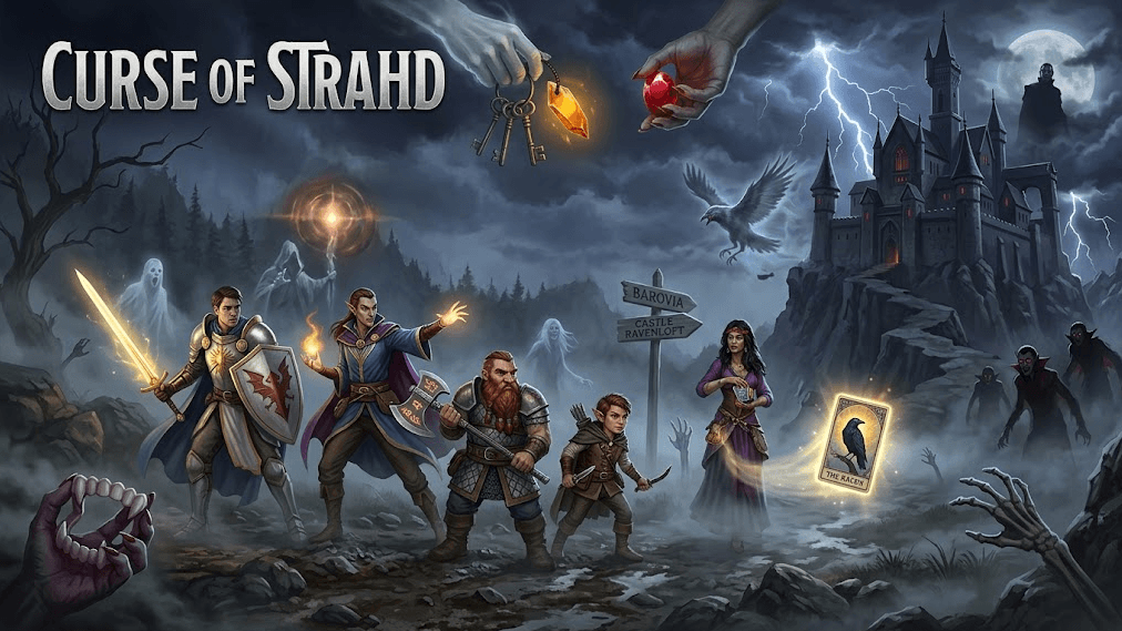 Curse of Strahd | Level 1 | D&D 2024 | NEW PLAYERS++