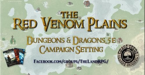 Red Venom Plains 5e D&D Campaign, Starting at 1st Level, Intro-5