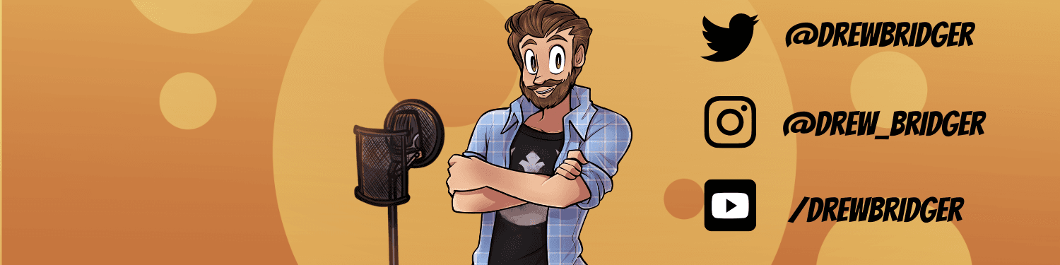 Drew Bridger banner