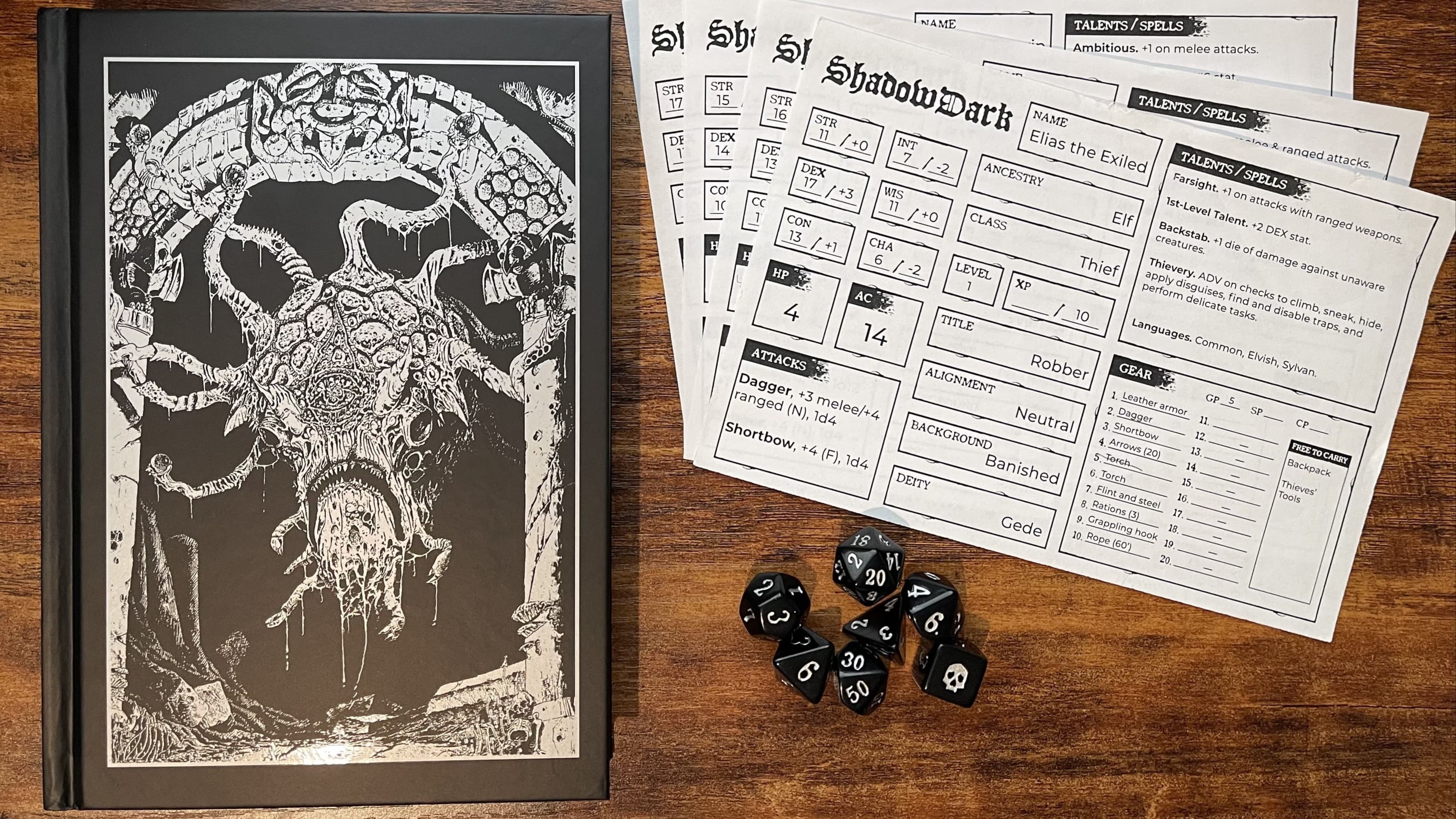 Shadowdark Level 1 Introductory Game