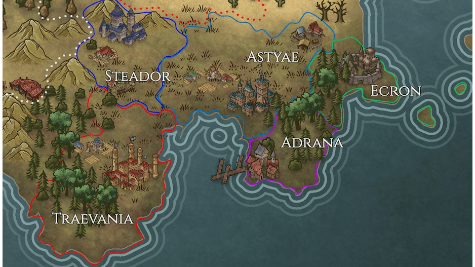 The Little Kingdoms | Self-constructed Fantasy Setting | Vibes!