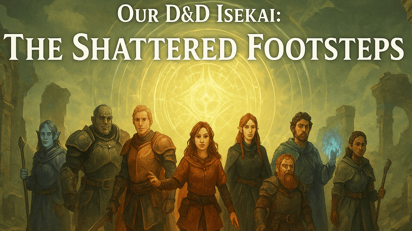 Beginner friendly D&D 5E Isekai: The Shattered Footsteps 
