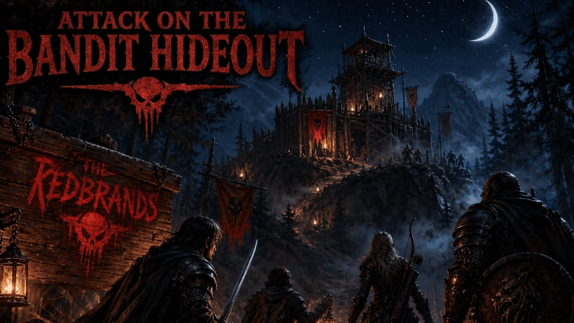Learn to Play D&D | Attack on the Bandit Hideout