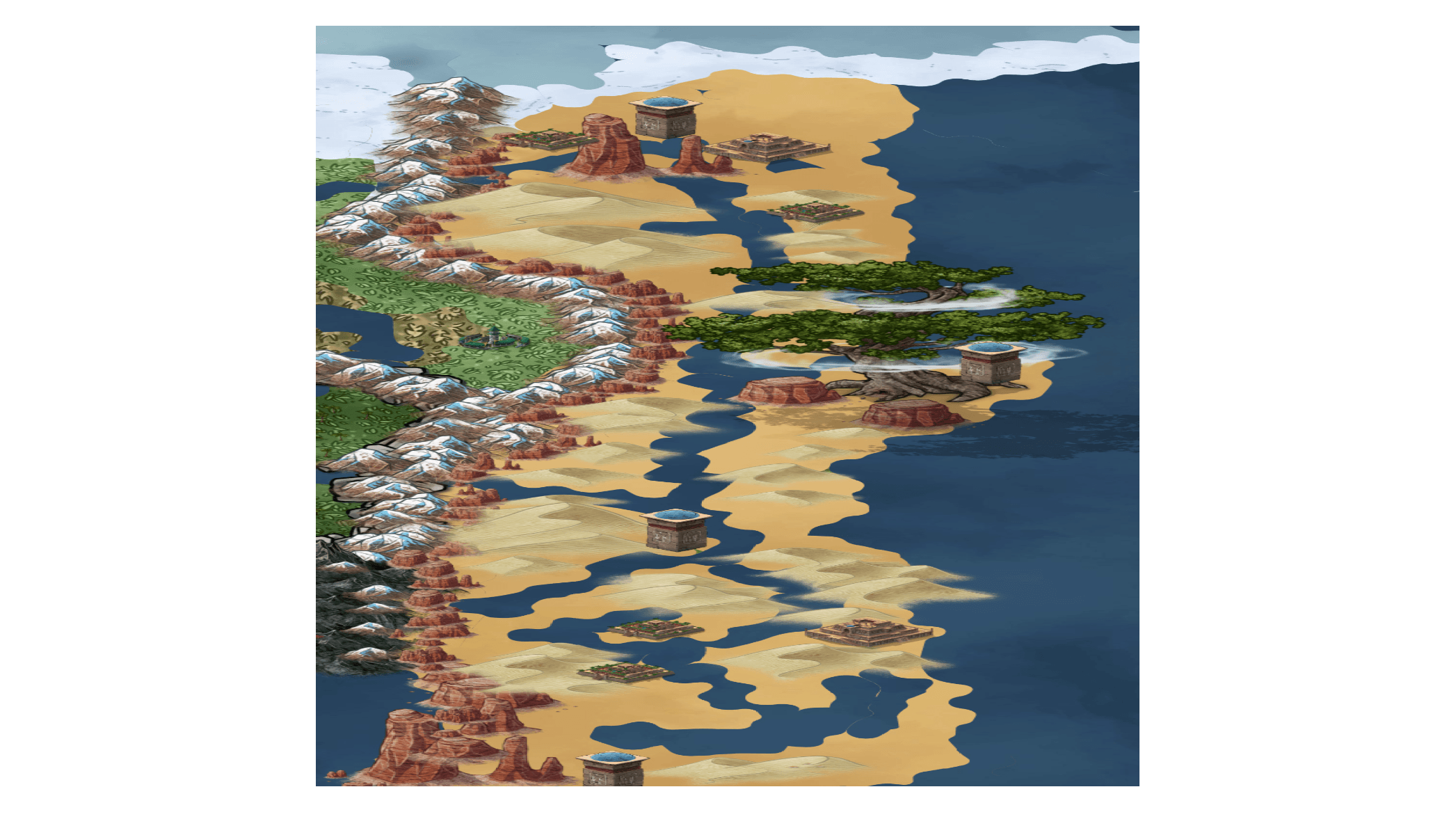 Age of the Rose - DND 3.5 - Desert Campaign Starting Zone!