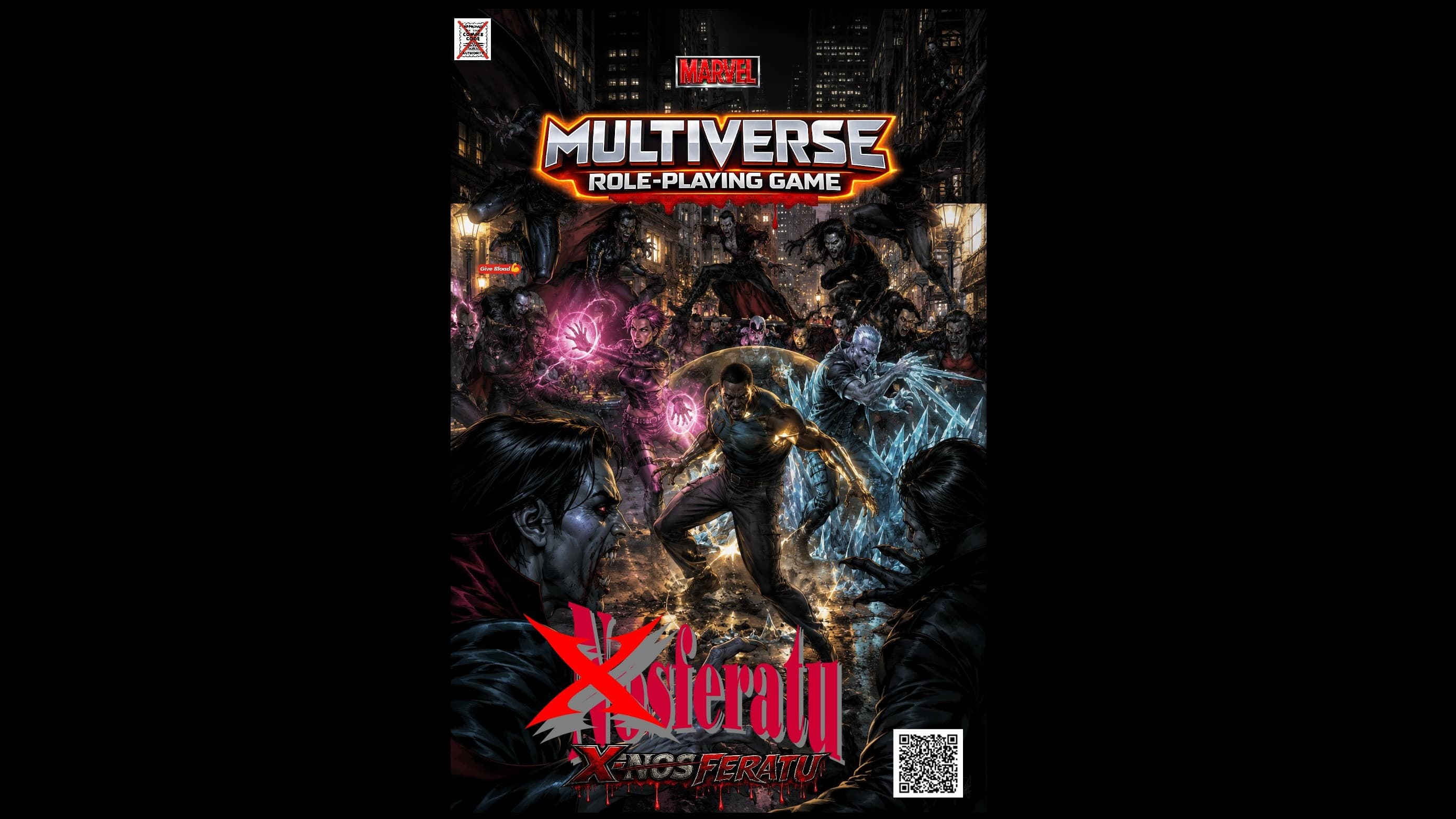 MMRPG Game System (X-FORCE) [ACTUAL PLAY]-Blood Hunt- "X-feratu"