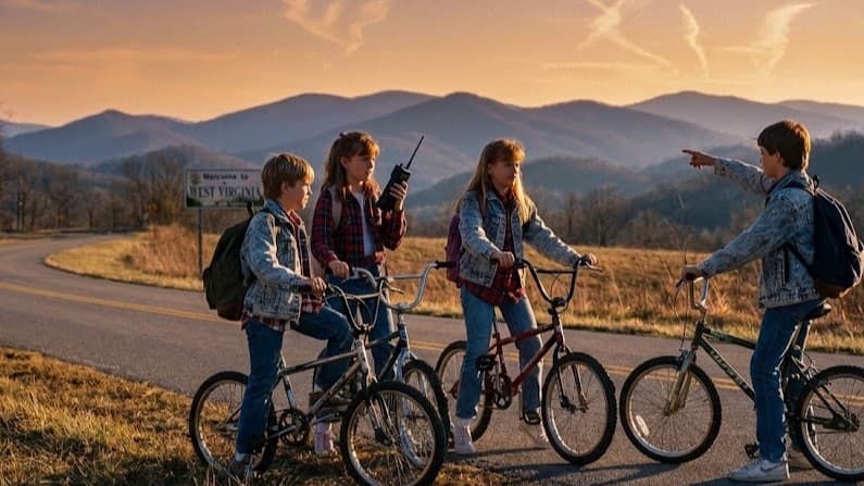 Mythveil: The Country Road Kids  – inspired by Stranger Things