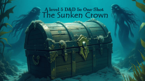 🌊👑The Sunken Crown🪸🌊 - A level 5 One-Shot Wonders Adventure!