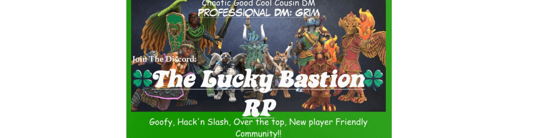 Grim "The Lucky Bastion" banner