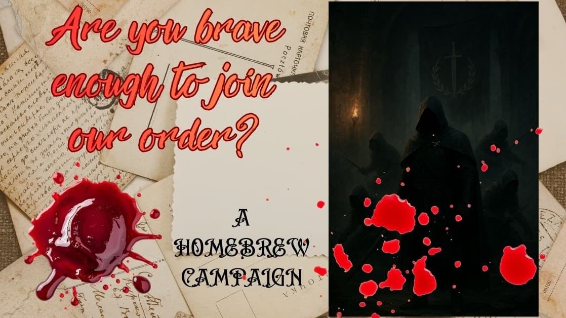 The Order of the Silent Sword - A Cinematic, Long-Term Campaign