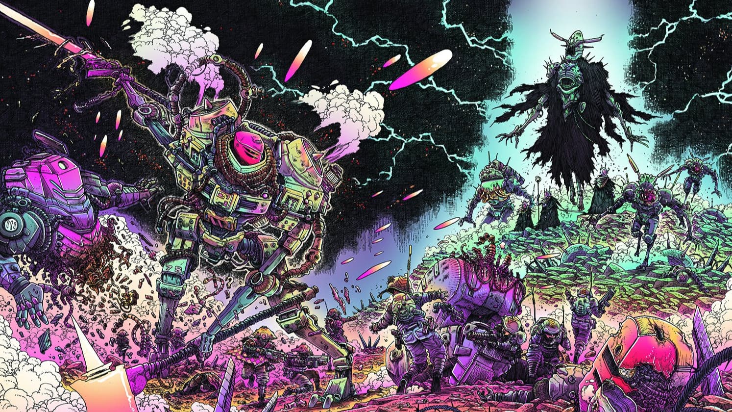 Learn Lancer! Mud and Lasers in a Machine made for War!