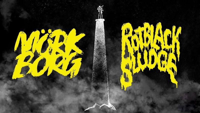 MÖRK BORG - ROTBLACK SLUDGE Black Metal Dungeon Crawl