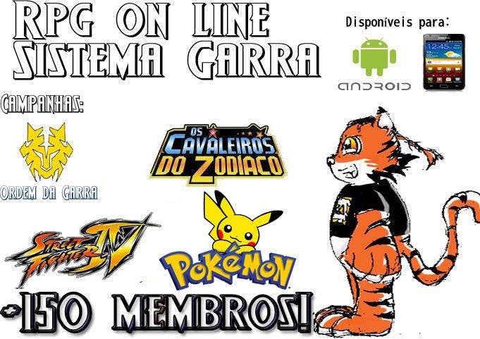 Ordem da Garra Heroes; Pokémon; CDZ; StreetFighter
