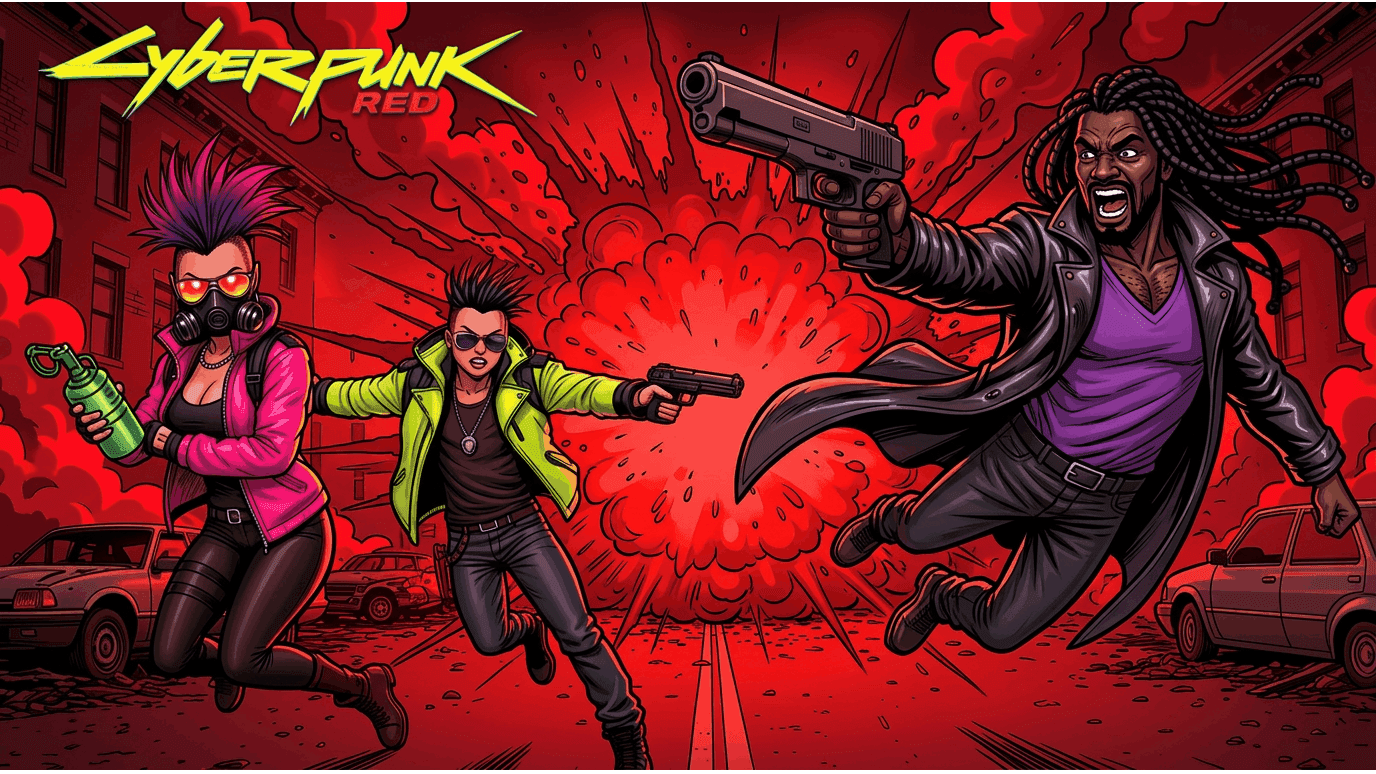 Cyberpunk: RED Online! UNHINGED PUNKS wanna BLOW SHIT UP!