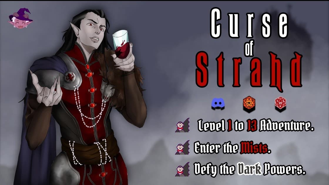🩸Fangs of Barovia🩸 Curse of Strahd🩸 Gothic Fantasy🩸
