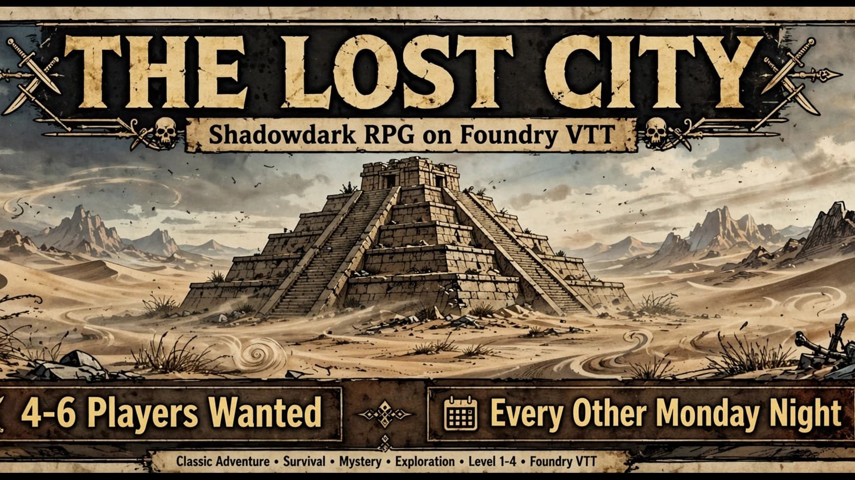 The Lost City - Shadowdark!